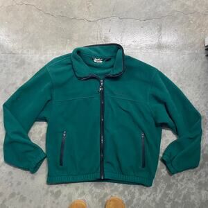 Eddie bauer green vintage fleece